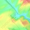 Topografische kaart Радио, hoogte, reliëf