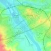 Topografische kaart La Isla, hoogte, reliëf