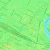 Topografische kaart Powers/Selkirk Park, hoogte, reliëf