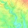 Topografische kaart Sungai Progo, hoogte, reliëf