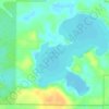 Topografische kaart Big Portage Lake, hoogte, reliëf