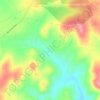 Topografische kaart Sin Gaung Kalay, hoogte, reliëf