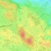Topografische kaart Illern, hoogte, reliëf