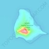 Topografische kaart Anaho Island, hoogte, reliëf