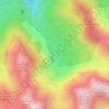 Topografische kaart Ibón de Plan, hoogte, reliëf