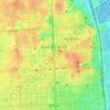 Topografische kaart Provincia de Salta, hoogte, reliëf