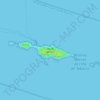 Topografische kaart Isla de Tabarca, hoogte, reliëf