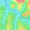 Topografische kaart Praça Estado de Pernanbuco, hoogte, reliëf