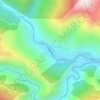 Topografische kaart Tenga, hoogte, reliëf