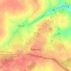 Topografische kaart Куркино, hoogte, reliëf