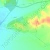 Topografische kaart ברור חיל, hoogte, reliëf