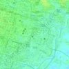 Topografische kaart Kecamatan Pasar Kliwon, hoogte, reliëf
