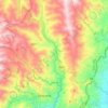 Topografische kaart Apia, hoogte, reliëf