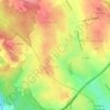 Topografische kaart La cañada, hoogte, reliëf