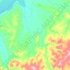 Topografische kaart Адникан, hoogte, reliëf