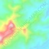 Topografische kaart Serra do Bom Sucesso, hoogte, reliëf