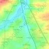 Topografische kaart Étang de la Villée, hoogte, reliëf