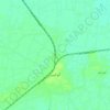 Topografische kaart Abou Kebir City, hoogte, reliëf