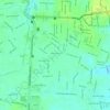 Topografische kaart Kelurahan Tengkerang Selatan, hoogte, reliëf