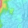 Topografische kaart Taman Kejiranan Changkat Minden, hoogte, reliëf