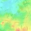 Topografische kaart grassl, hoogte, reliëf