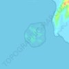 Topografische kaart Pulau Tetapaan, hoogte, reliëf