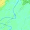 Topografische kaart Тобол, hoogte, reliëf