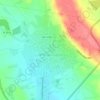Topografische kaart Мота-дель-Куэрво, hoogte, reliëf