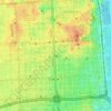 Topografische kaart Provincia de Jujuy, hoogte, reliëf