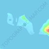 Topografische kaart Apuao Grande Island, hoogte, reliëf
