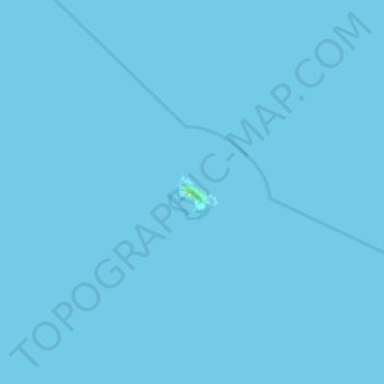Topografische kaart Blackcombe Island, hoogte, reliëf