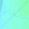 Topografische kaart 奎屯河, hoogte, reliëf