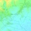Topografische kaart Desa Banjarsari Kidul Kecamatan Sokaraja, hoogte, reliëf