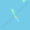 Topografische kaart Lagat Island, hoogte, reliëf