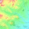 Topografische kaart Montnegre, hoogte, reliëf