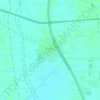 Topografische kaart Prithla, hoogte, reliëf