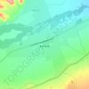 Topografische kaart Кочкор, hoogte, reliëf