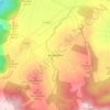 Topografische kaart Apreguíndana, hoogte, reliëf