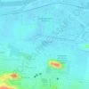 Topografische kaart HPCL, hoogte, reliëf