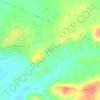Topografische kaart Fuente La Higuera, hoogte, reliëf