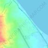 Topografische kaart Desa Naha 1, hoogte, reliëf