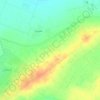 Topografische kaart Abou Zahrah, hoogte, reliëf