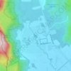 Topografische kaart Sungai Batu Pahat, hoogte, reliëf