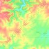 Topografische kaart Kovanlı, hoogte, reliëf