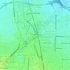 Topografische kaart Glugur Darat I, hoogte, reliëf