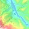 Topografische kaart Oymapınar, hoogte, reliëf