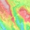 Topografische kaart Grohovo, reliëfkaart, hoogtekaart