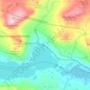 Topografische kaart Finse, hoogte, reliëf