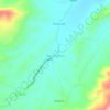 Topografische kaart BAJO GRANDE, hoogte, reliëf