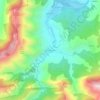 Topografische kaart Soto de Agues, reliëfkaart, hoogtekaart
